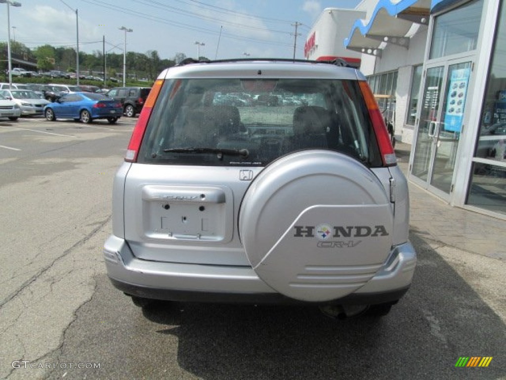 2001 CR-V Special Edition 4WD - Satin Silver Metallic / Black Leather photo #6