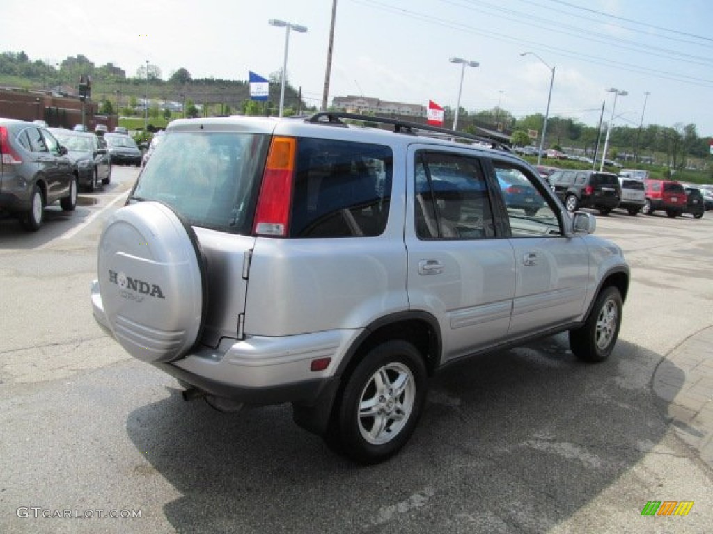 2001 CR-V Special Edition 4WD - Satin Silver Metallic / Black Leather photo #7