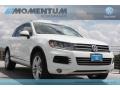2012 Campanella White Volkswagen Touareg VR6 FSI Executive 4XMotion  photo #1