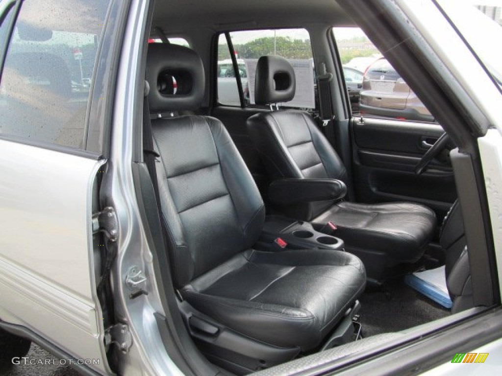 2001 CR-V Special Edition 4WD - Satin Silver Metallic / Black Leather photo #11