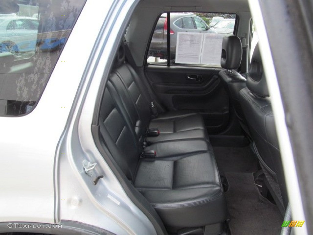 2001 CR-V Special Edition 4WD - Satin Silver Metallic / Black Leather photo #12