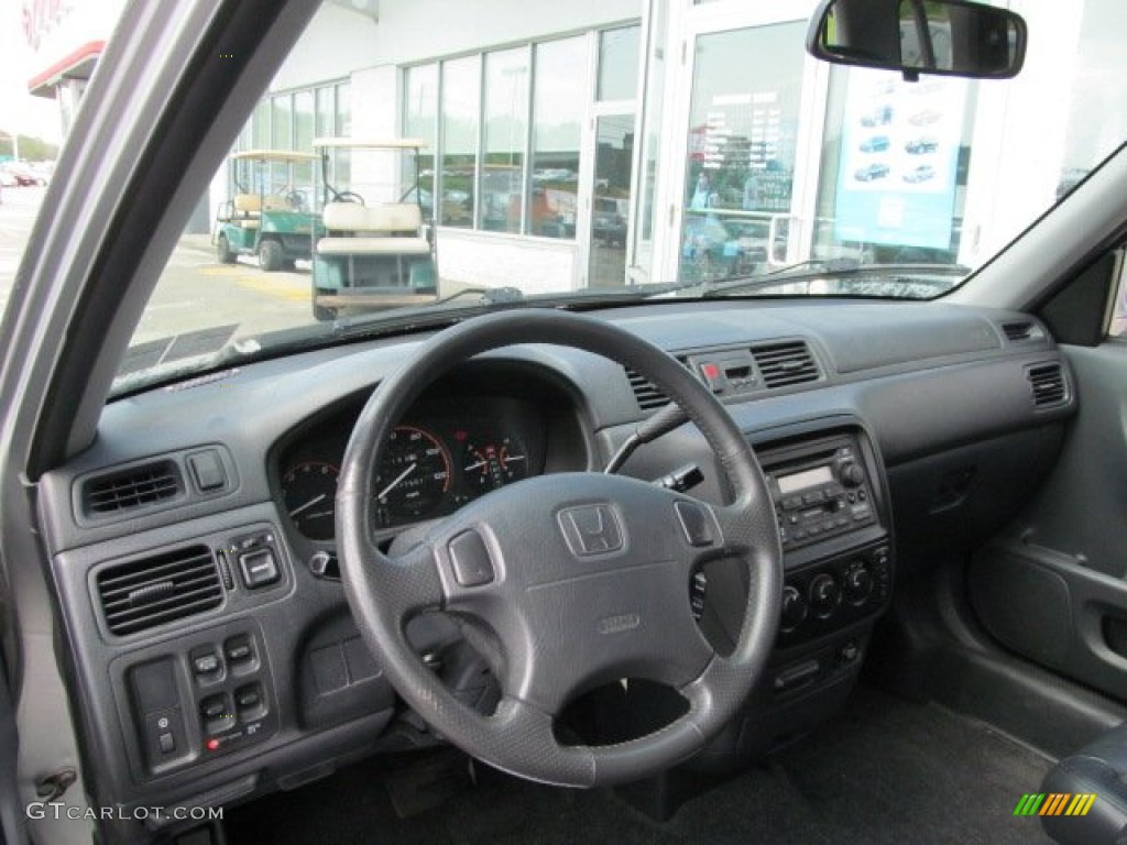 2001 CR-V Special Edition 4WD - Satin Silver Metallic / Black Leather photo #13