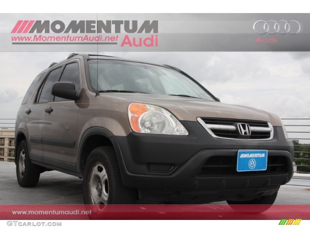 2004 CR-V LX - Mojave Mist Metallic / Saddle photo #1