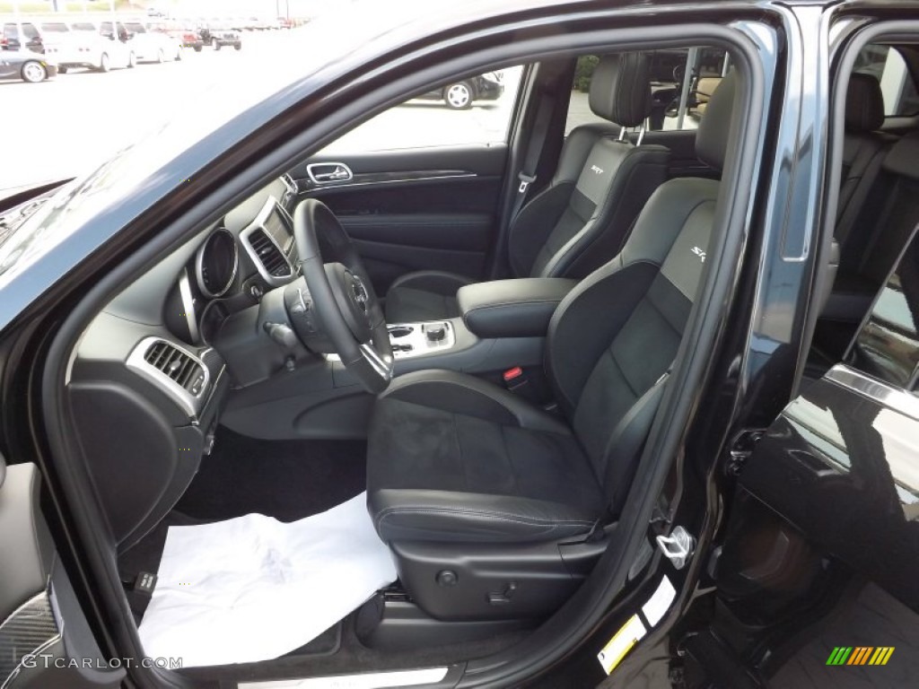 SRT Black Interior 2012 Jeep Grand Cherokee SRT8 4x4 Photo #64627021