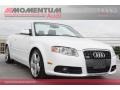 Ibis White - A4 2.0T Cabriolet Photo No. 1