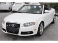 Ibis White - A4 2.0T Cabriolet Photo No. 3