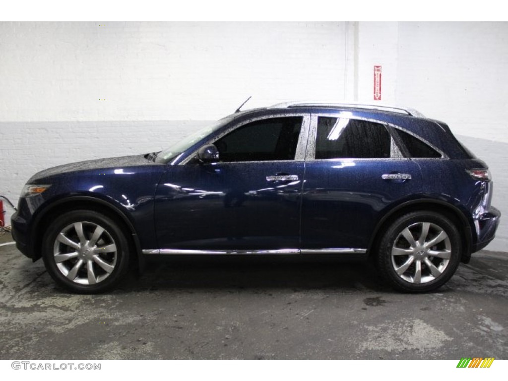2007 FX 45 AWD - Sapphire Blue Metallic / Graphite photo #3
