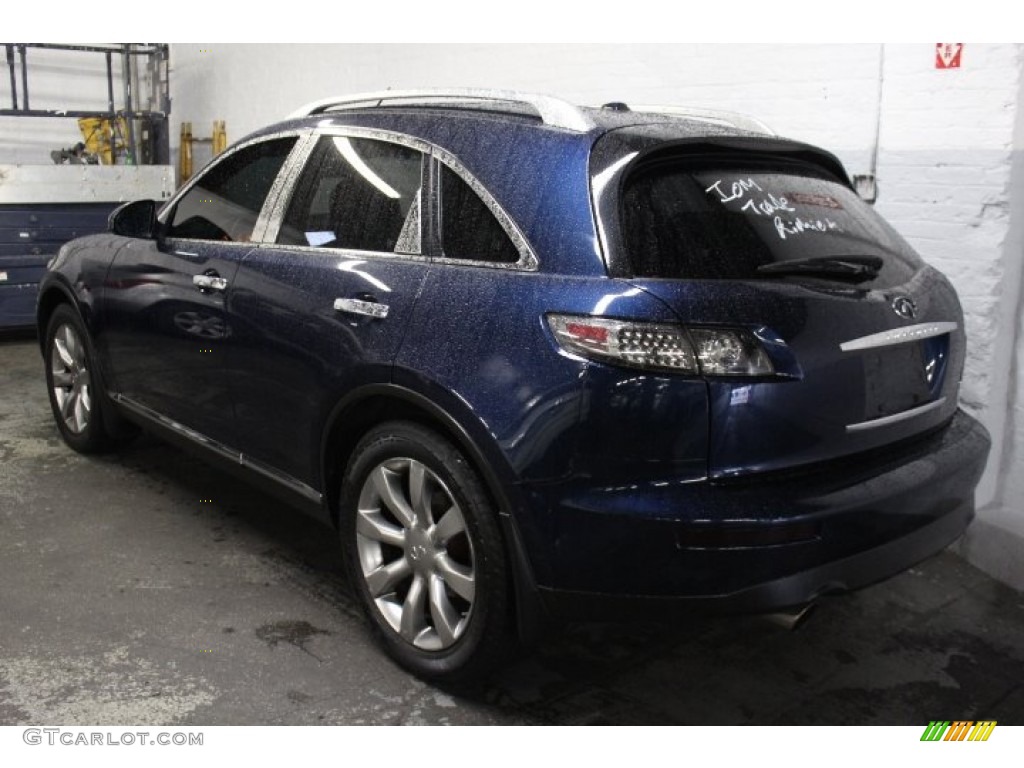 2007 FX 45 AWD - Sapphire Blue Metallic / Graphite photo #4