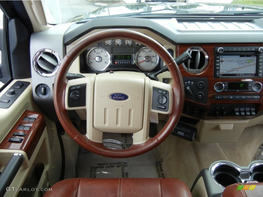 2009 Ford F450 Super Duty King Ranch Crew Cab 4x4 Dually Steering Wheel Photos