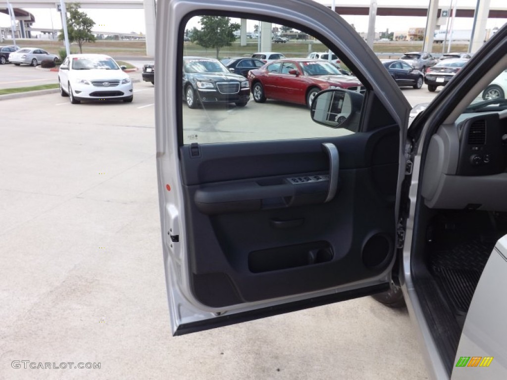 2008 Sierra 1500 SLE Crew Cab - Silver Birch Metallic / Dark Titanium photo #14