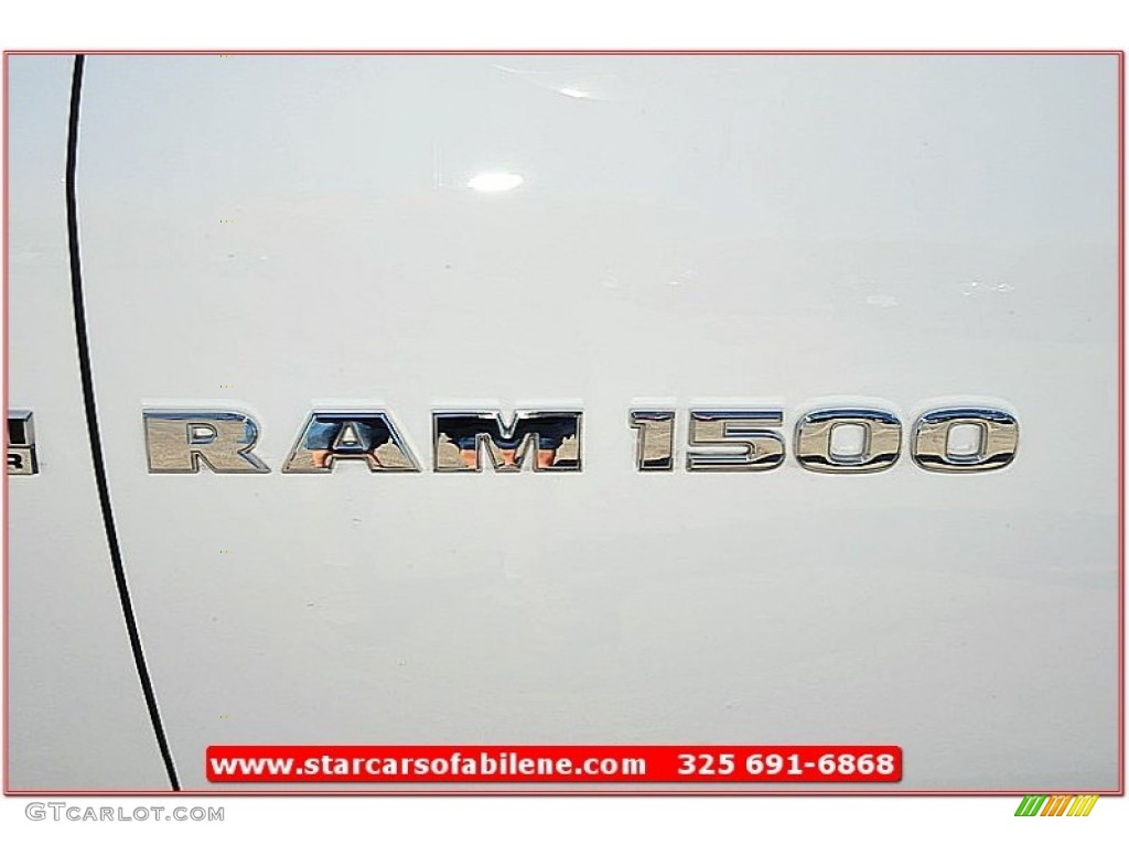 2011 Ram 1500 Lone Star Crew Cab - Bright White / Light Pebble Beige/Bark Brown photo #4