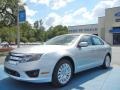 Ingot Silver Metallic 2012 Ford Fusion Hybrid