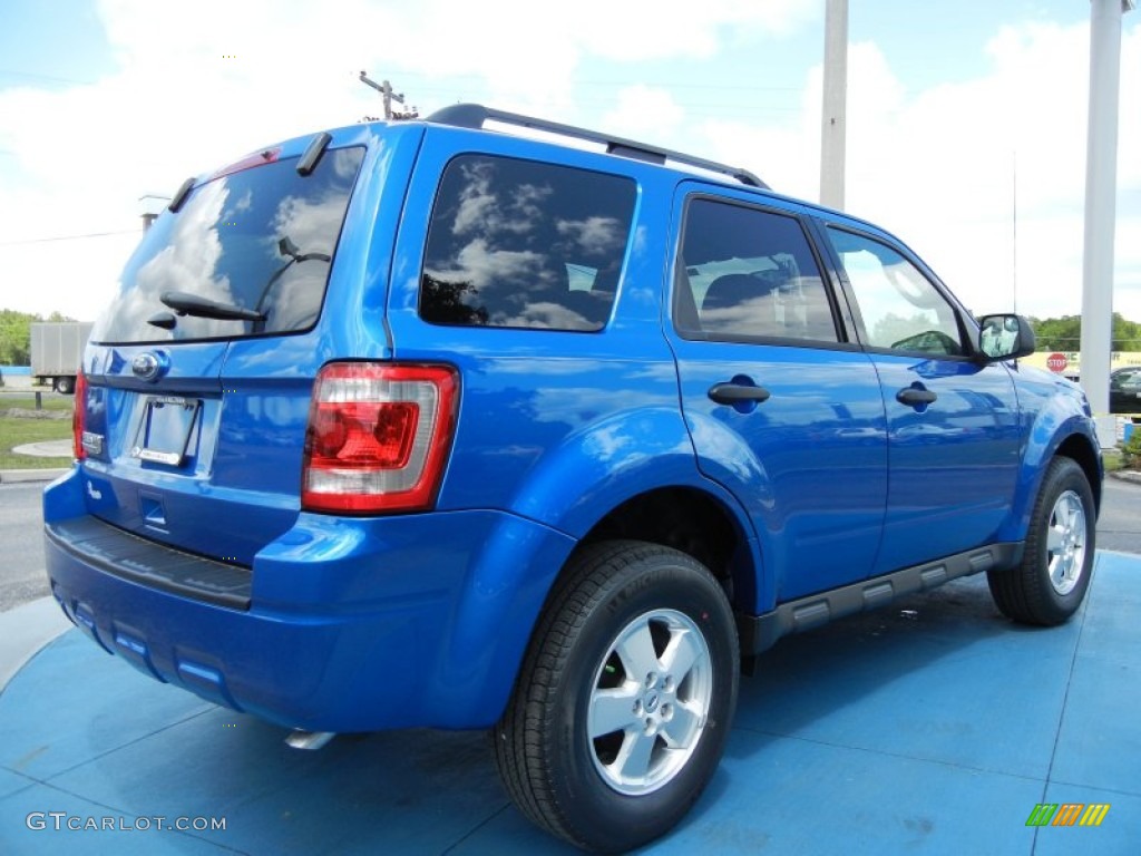 2012 Escape XLT - Blue Flame Metallic / Charcoal Black photo #3