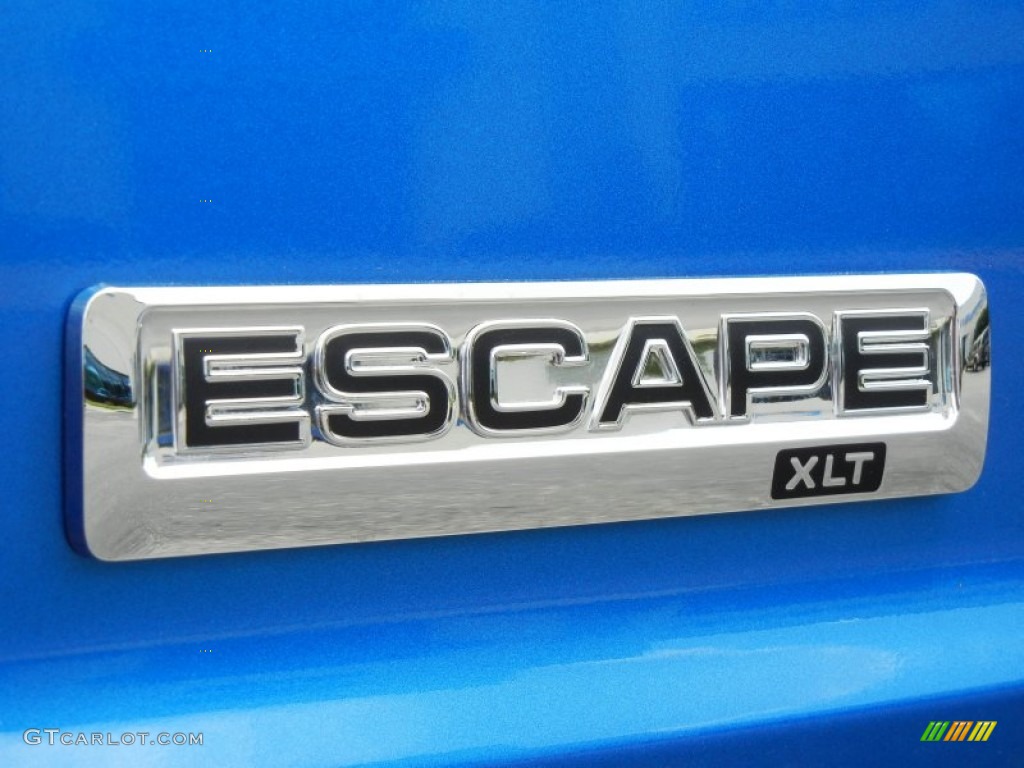 2012 Escape XLT - Blue Flame Metallic / Charcoal Black photo #4