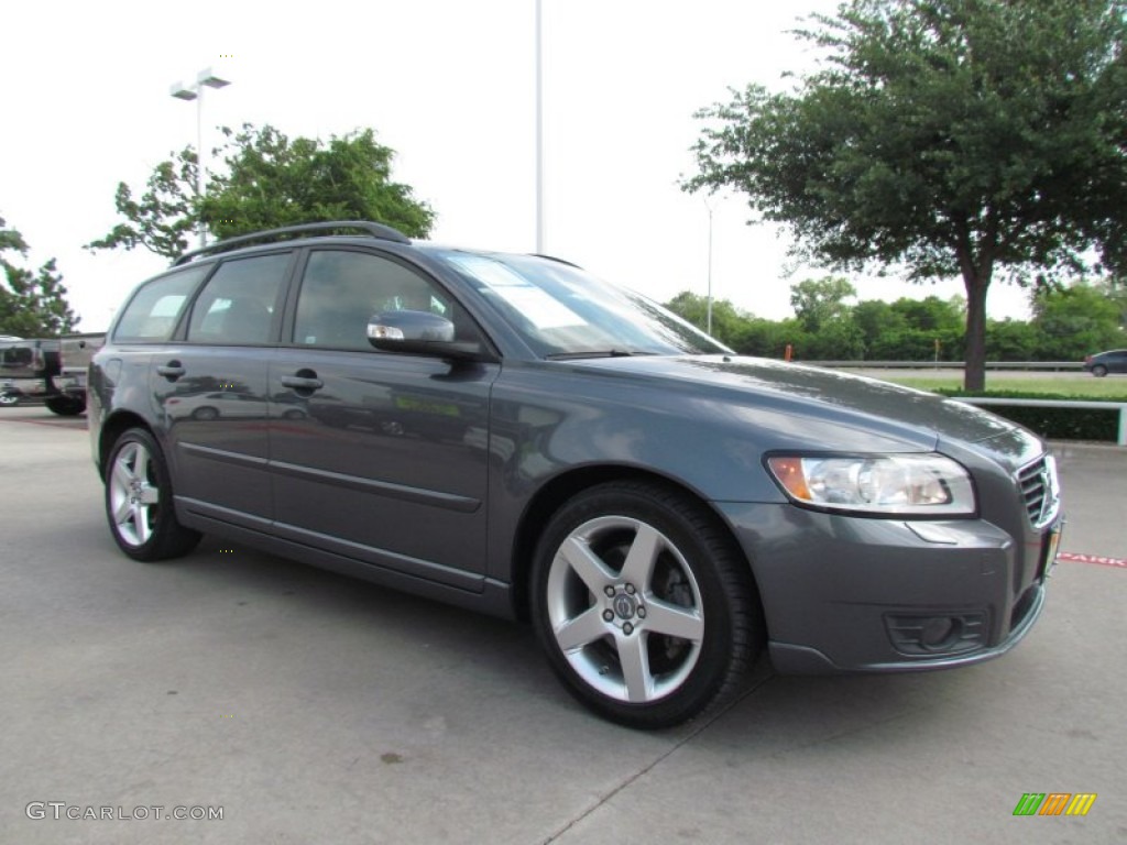 2008 V50 2.4i - Titanium Grey Metallic / Off Black photo #7