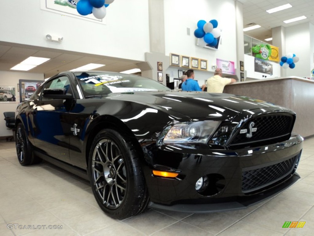 2011 Mustang Shelby GT500 SVT Performance Package Coupe - Ebony Black / Charcoal Black/Black photo #1