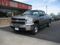 Graystone Metallic 2009 Chevrolet Silverado 2500HD Work Truck Extended Cab 4x4