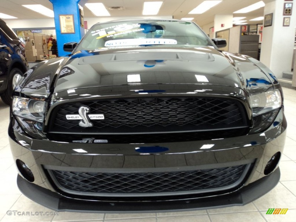 2011 Mustang Shelby GT500 SVT Performance Package Coupe - Ebony Black / Charcoal Black/Black photo #15