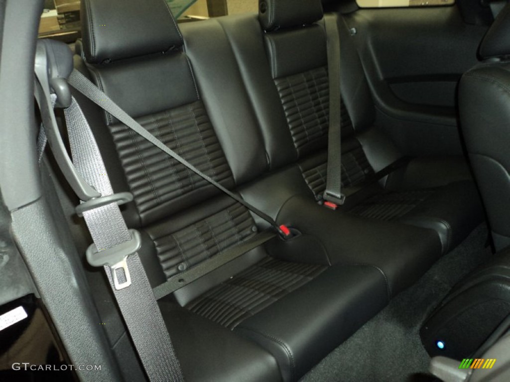 2011 Mustang Shelby GT500 SVT Performance Package Coupe - Ebony Black / Charcoal Black/Black photo #22