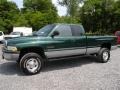 2000 Forest Green Pearlcoat Dodge Ram 2500 SLT Extended Cab 4x4  photo #2
