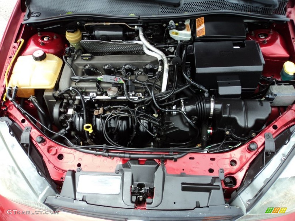 2004 Ford Focus ZX5 Hatchback 2.3 Liter DOHC 16-Valve 4 Cylinder Engine Photo #64631746