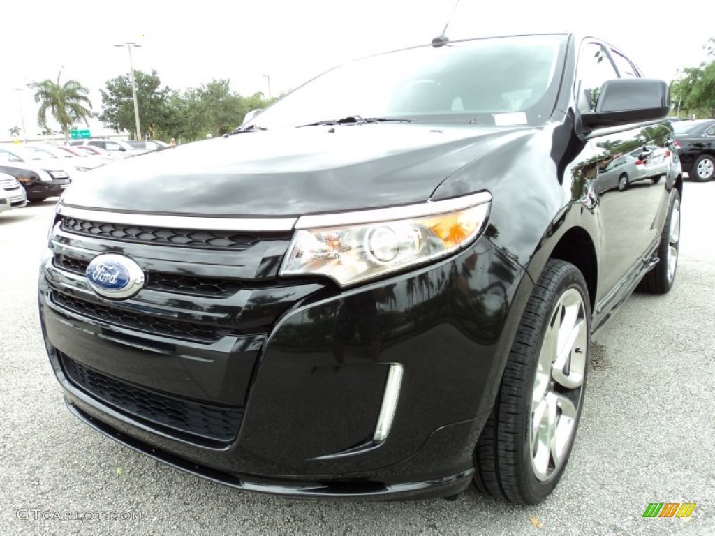 Tuxedo Black Metallic 2011 Ford Edge Sport Exterior Photo #64631884