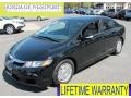 Crystal Black Pearl - Civic Hybrid Sedan Photo No. 1