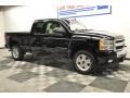 2007 Black Chevrolet Silverado 1500 LT Extended Cab 4x4  photo #23