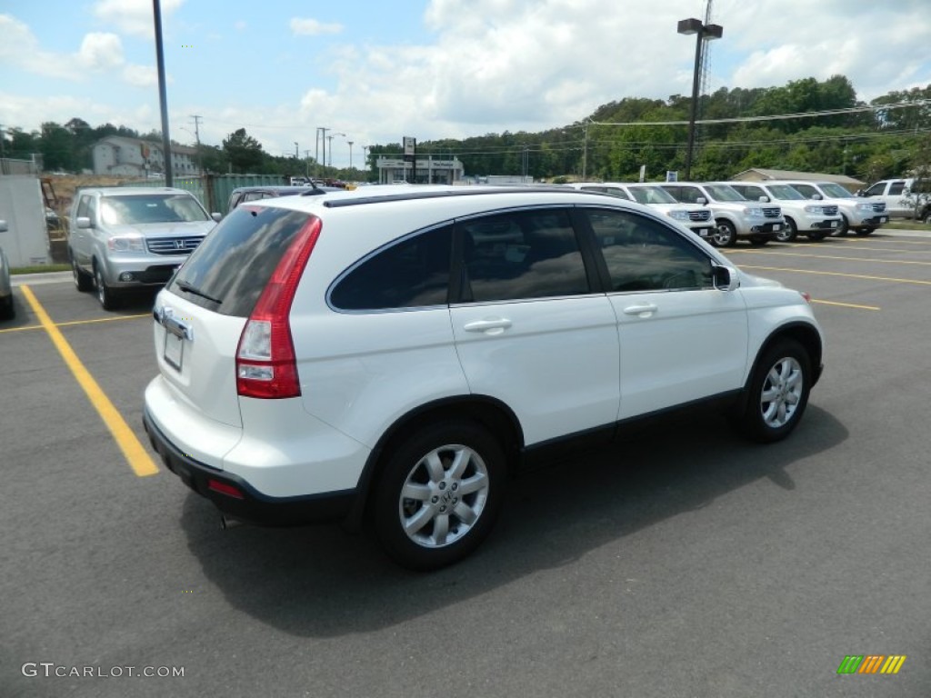 2009 CR-V EX-L - Taffeta White / Gray photo #5