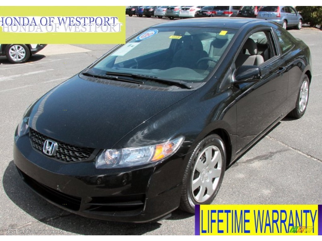 Crystal Black Pearl Honda Civic