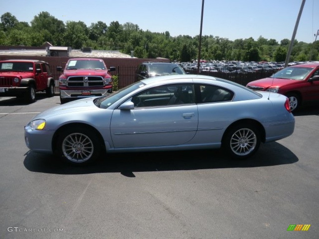 2004 Sebring Limited Coupe - Light Blue Pearl / Dark Slate Gray photo #1