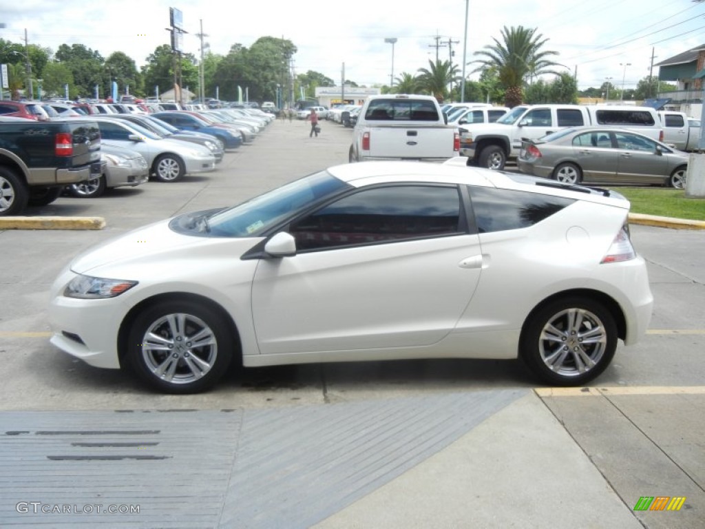 Premium White Pearl 2011 Honda CR-Z Sport Hybrid Exterior Photo #64634385