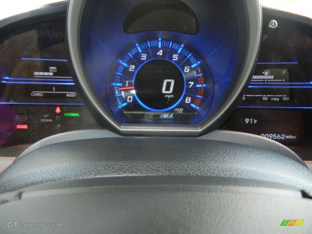 2011 Honda CR-Z Sport Hybrid Gauges Photo #64634443