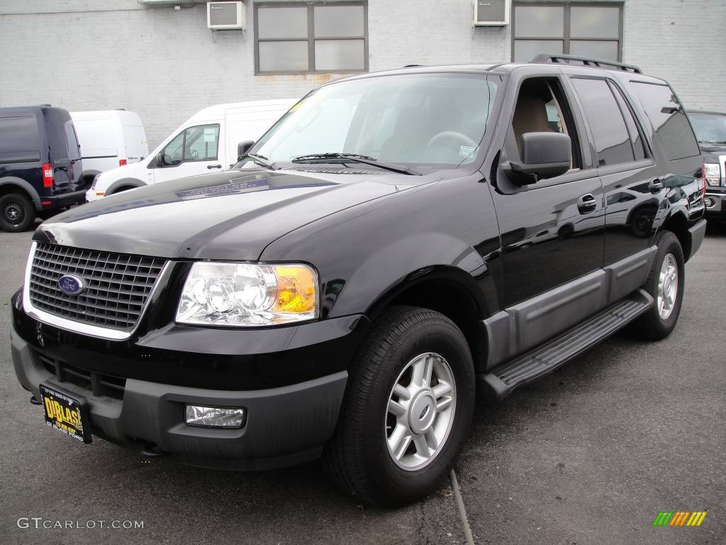 2006 Expedition XLT 4x4 - Black / Medium Parchment photo #1