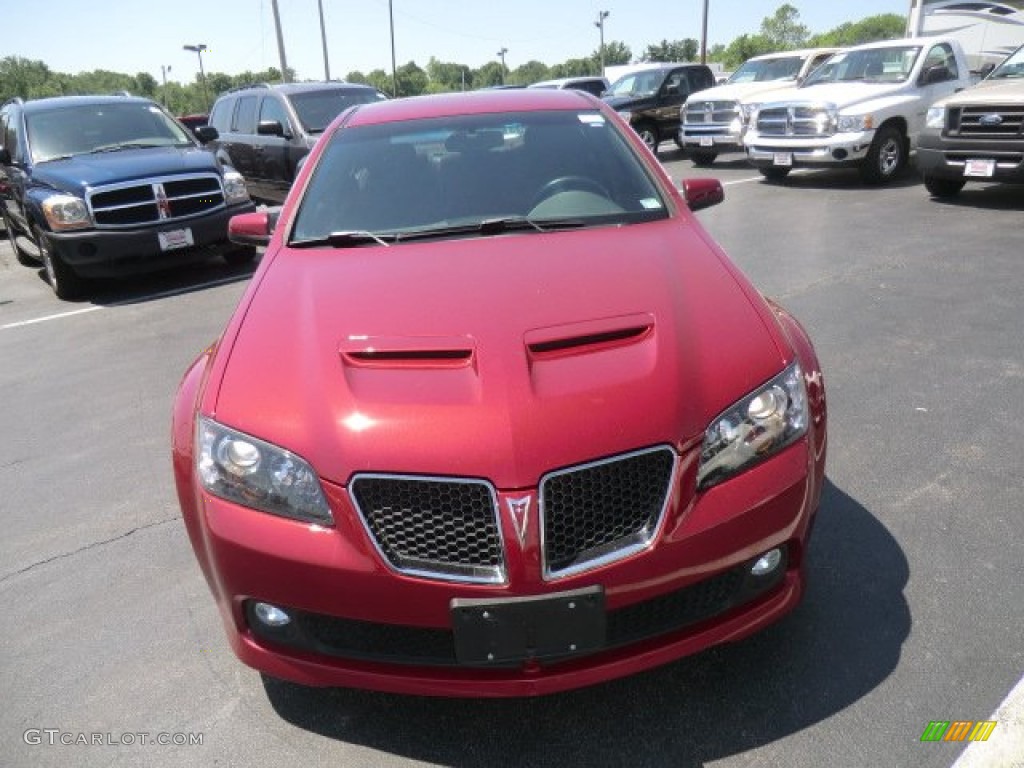 2009 G8 GT - Sport Red Metallic / Onyx photo #3