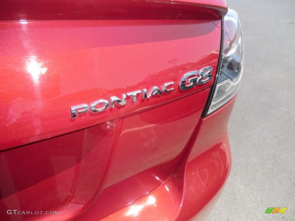 2009 G8 GT - Sport Red Metallic / Onyx photo #7