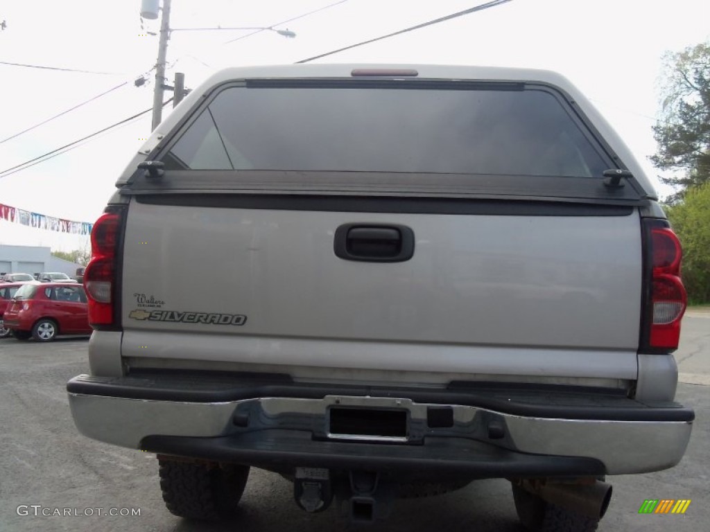 2006 Silverado 3500 LT Crew Cab 4x4 - Silver Birch Metallic / Dark Charcoal photo #3