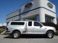 2002 Silver Metallic Ford F150 XLT SuperCab 4x4  photo #1