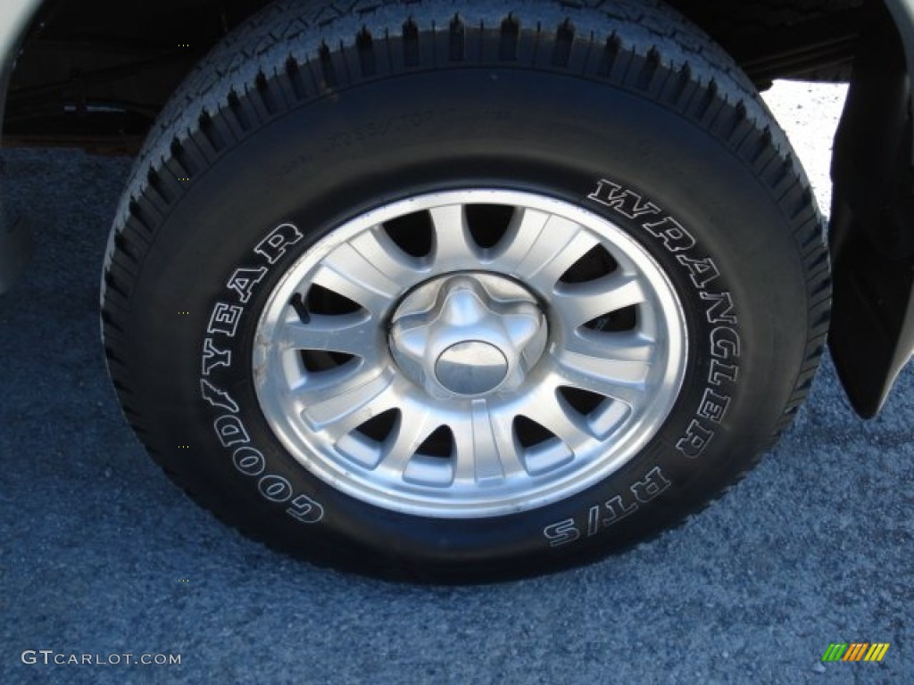 2002 F150 XLT SuperCab 4x4 - Silver Metallic / Medium Graphite photo #9