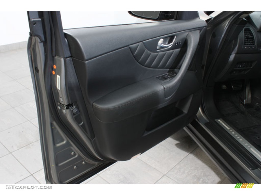 2009 Infiniti FX 35 AWD Graphite Door Panel Photo #64638841