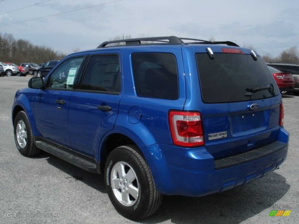 2012 Escape XLT V6 4WD - Blue Flame Metallic / Charcoal Black photo #6