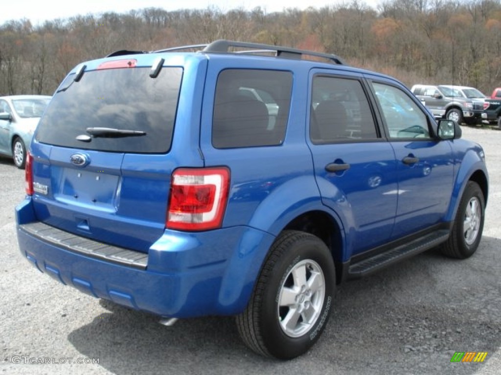 2012 Escape XLT V6 4WD - Blue Flame Metallic / Charcoal Black photo #8