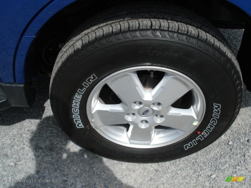 2012 Escape XLT V6 4WD - Blue Flame Metallic / Charcoal Black photo #9