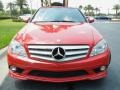 Mars Red 2009 Mercedes-Benz C 350 Sport Exterior
