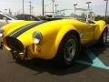 Yellow 1965 Shelby Cobra Superformance Roadster