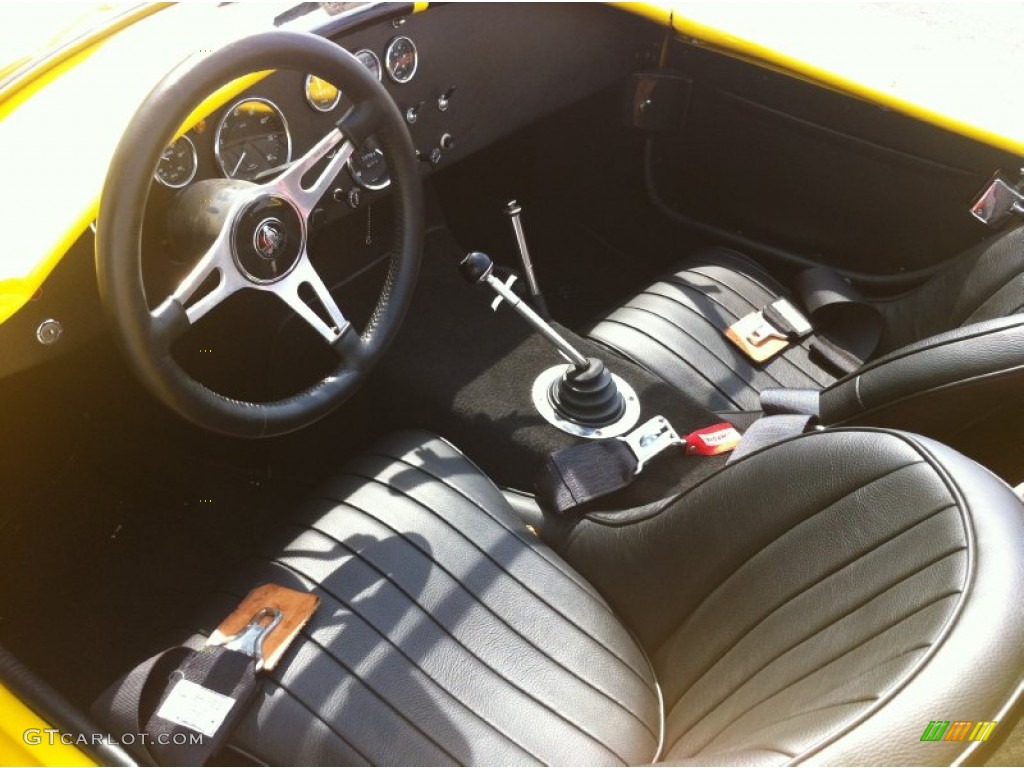 1965 Cobra Superformance Roadster - Yellow / Black photo #14