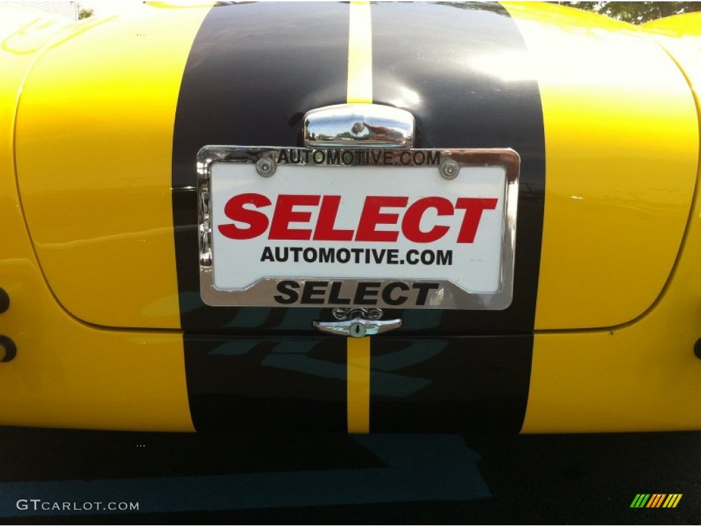 1965 Cobra Superformance Roadster - Yellow / Black photo #18