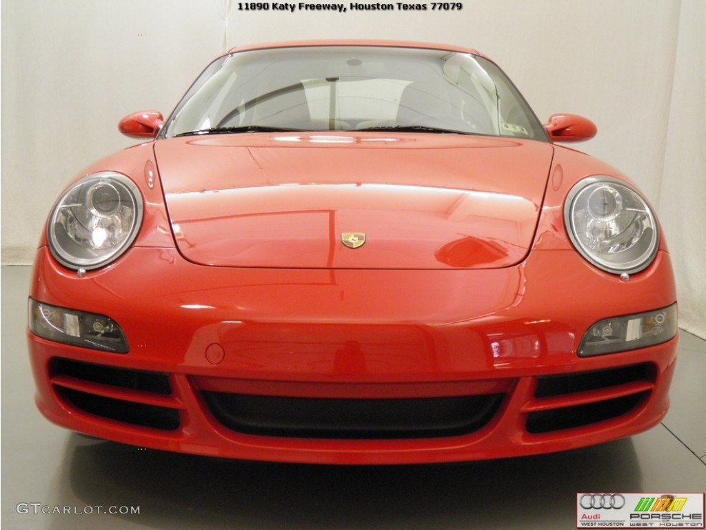 2006 911 Carrera S Coupe - Guards Red / Black/Sand Beige photo #17