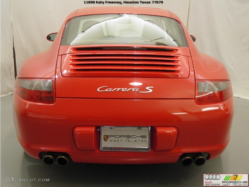 2006 911 Carrera S Coupe - Guards Red / Black/Sand Beige photo #19