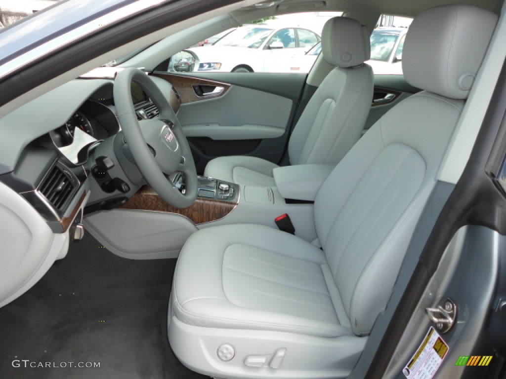 2012 Audi A7 3.0T quattro Premium Plus Front Seat Photo #64643233